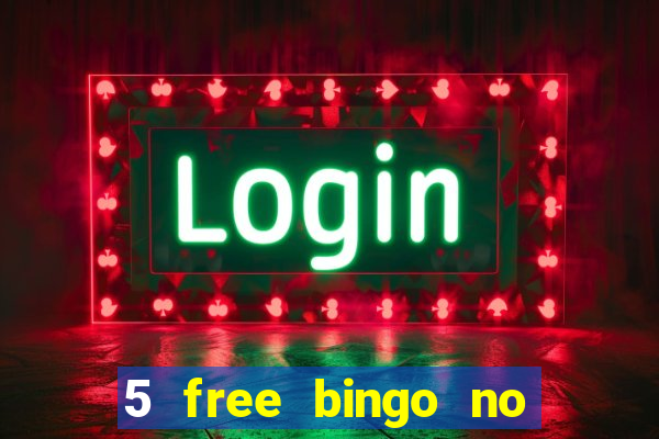 5 free bingo no deposit required