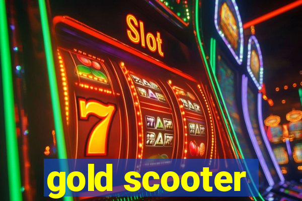 gold scooter