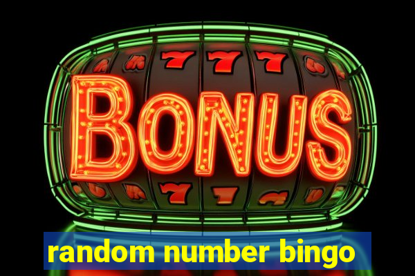 random number bingo