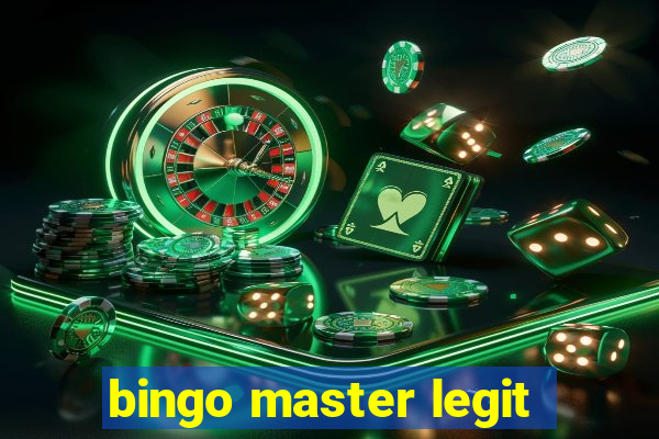 bingo master legit