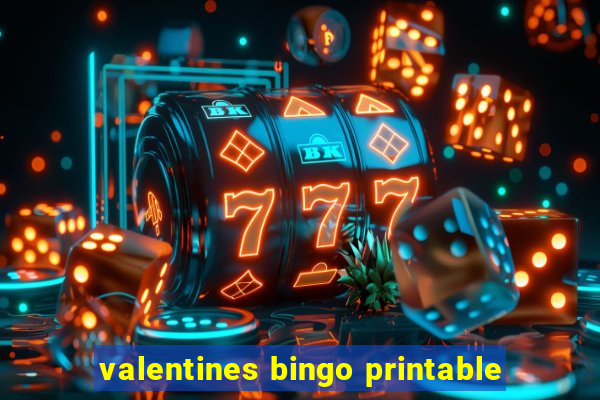 valentines bingo printable