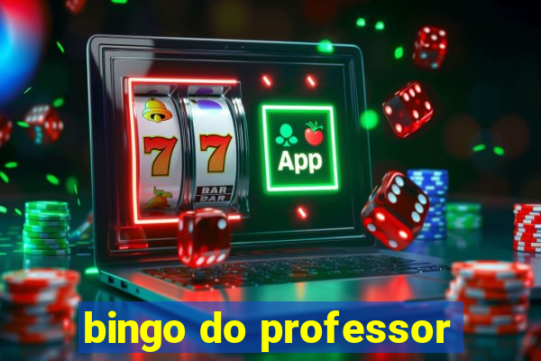 bingo do professor