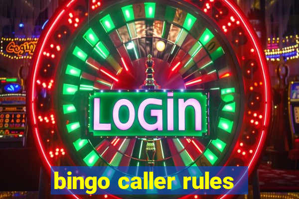 bingo caller rules