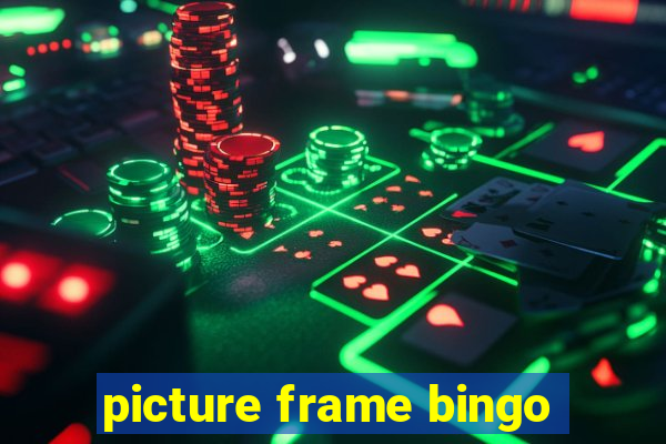 picture frame bingo