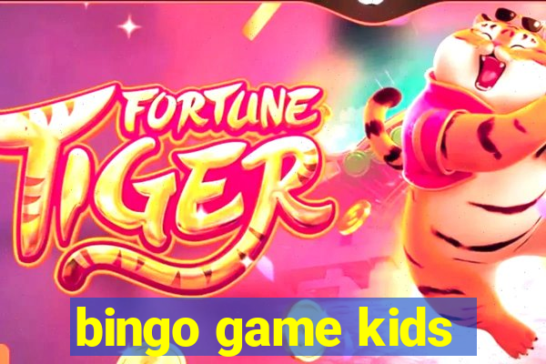 bingo game kids