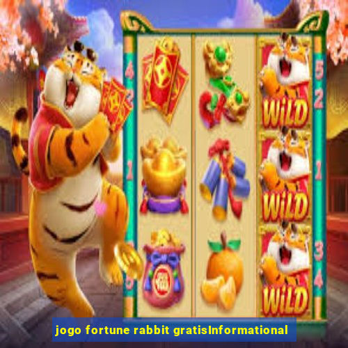 jogo fortune rabbit gratisInformational