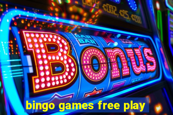 bingo games free play