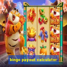 bingo payout calculator