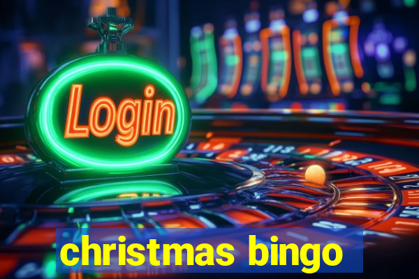 christmas bingo