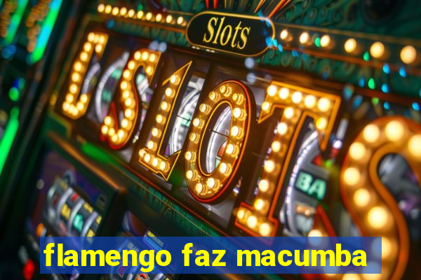 flamengo faz macumba