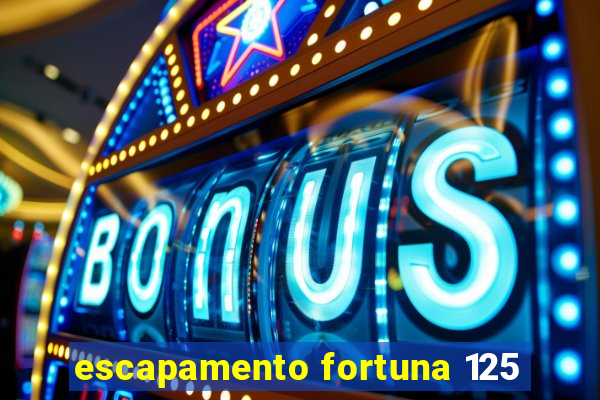 escapamento fortuna 125