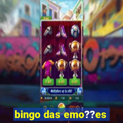 bingo das emo??es