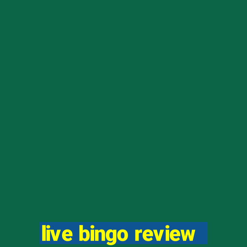 live bingo review