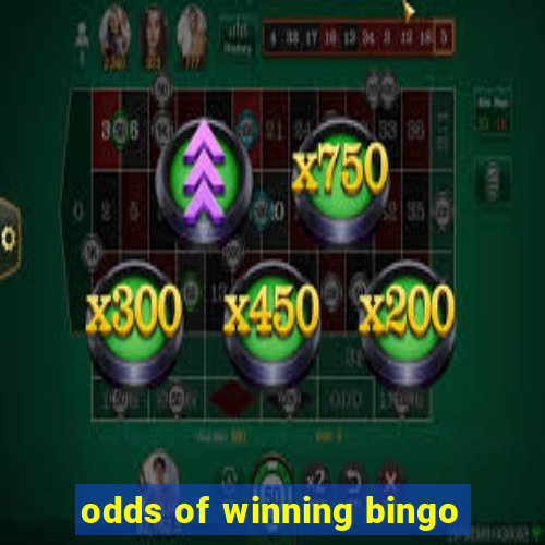 odds of winning bingo