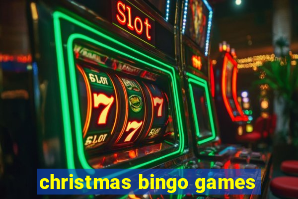 christmas bingo games