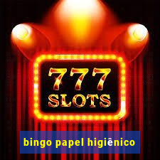 bingo papel higiênico