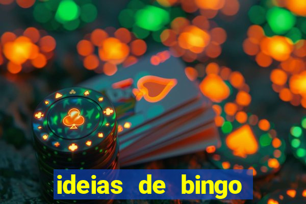 ideias de bingo para o natal