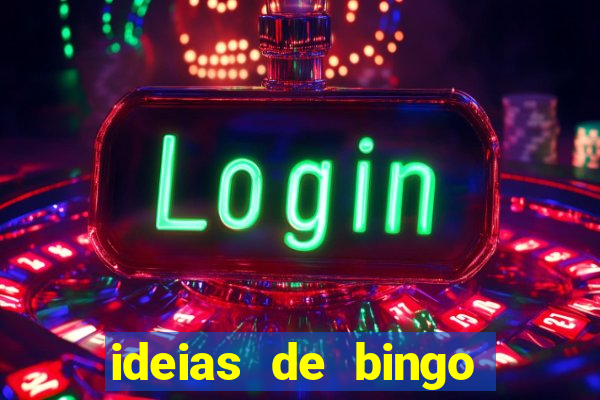 ideias de bingo para o natal