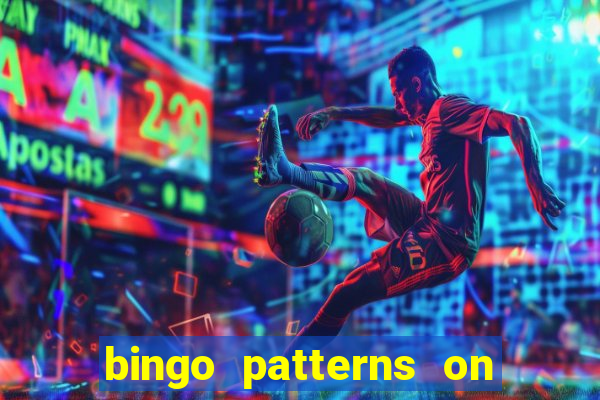 bingo patterns on slot machines