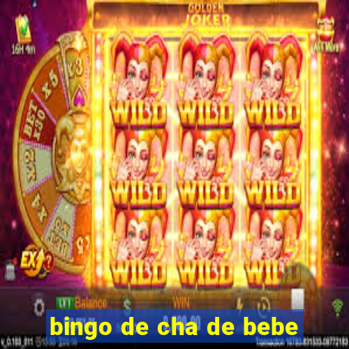 bingo de cha de bebe