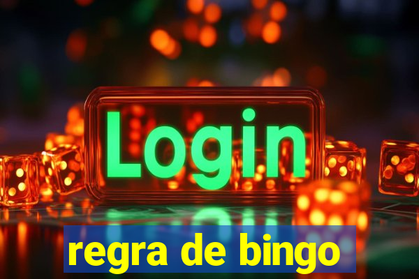 regra de bingo