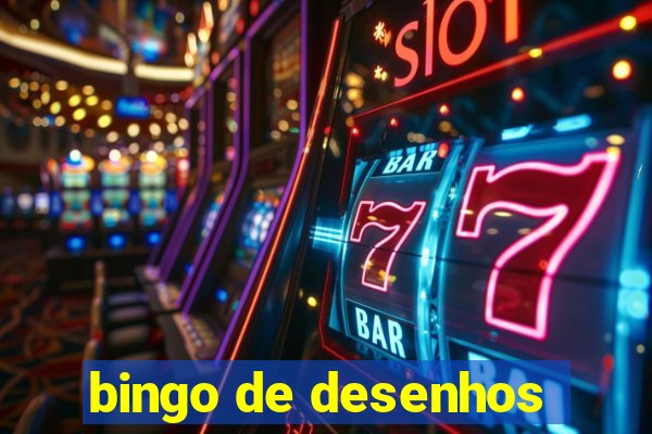 bingo de desenhos