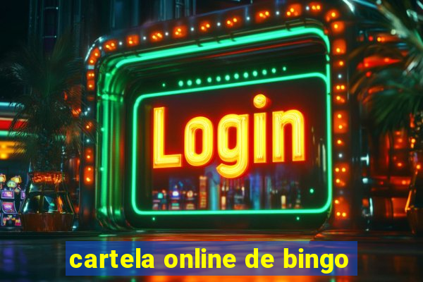 cartela online de bingo