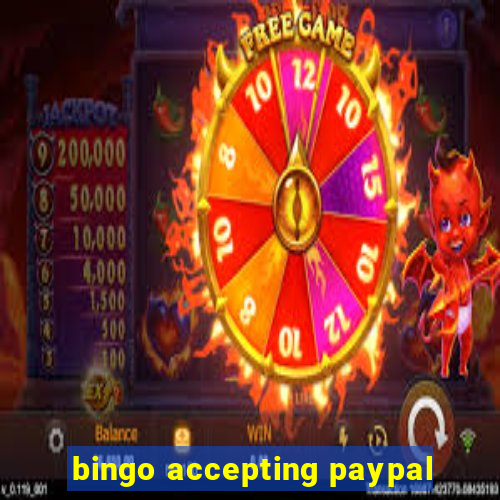 bingo accepting paypal