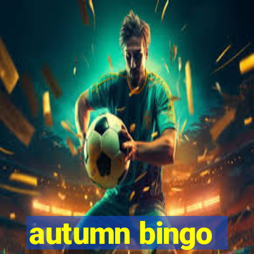 autumn bingo