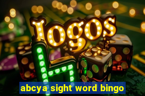 abcya sight word bingo