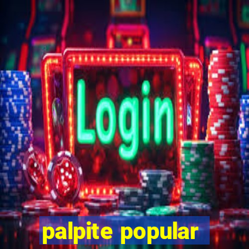 palpite popular