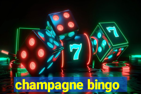 champagne bingo