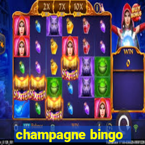 champagne bingo