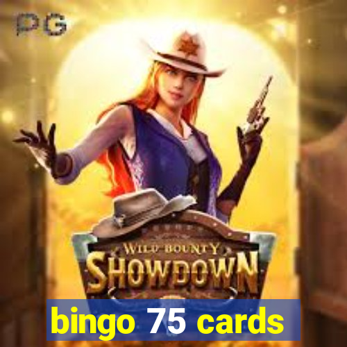 bingo 75 cards