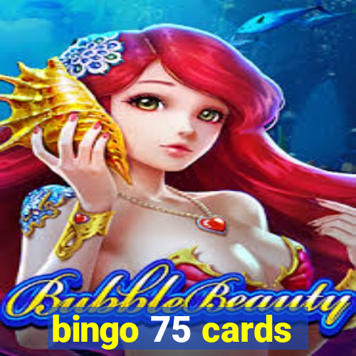 bingo 75 cards