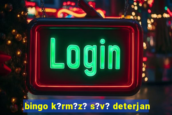 bingo k?rm?z? s?v? deterjan