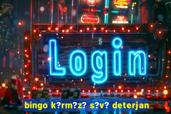 bingo k?rm?z? s?v? deterjan