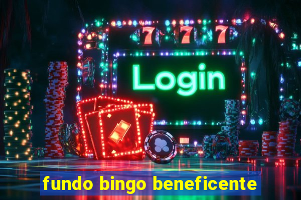 fundo bingo beneficente