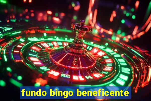 fundo bingo beneficente