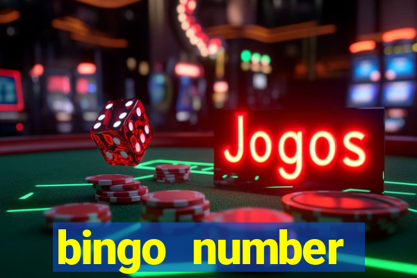 bingo number generator online