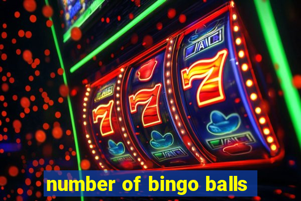 number of bingo balls