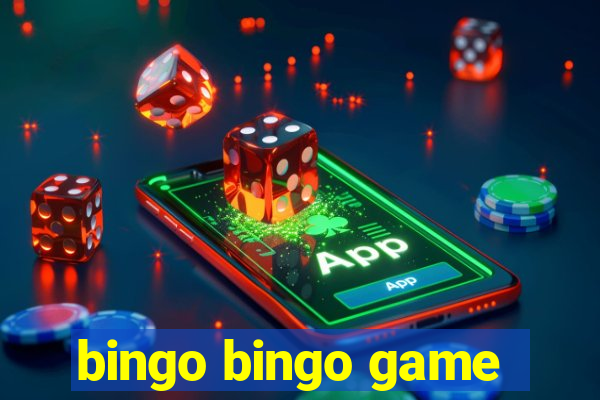 bingo bingo game