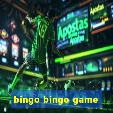 bingo bingo game