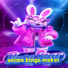 anime bingo maker