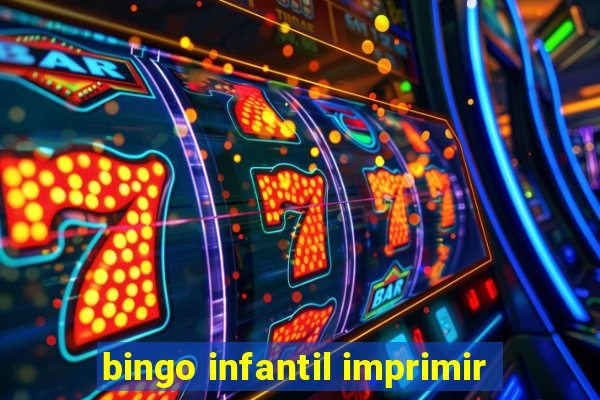 bingo infantil imprimir