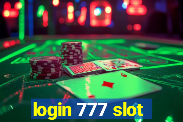 login 777 slot