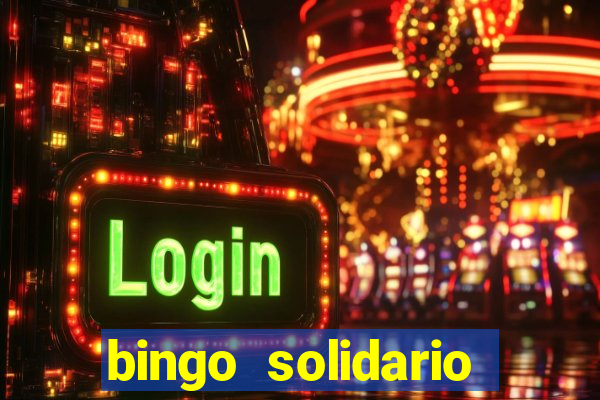 bingo solidario como organizar