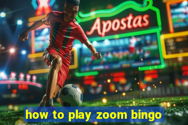 how to play zoom bingo