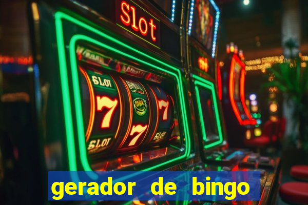 gerador de bingo de palavras