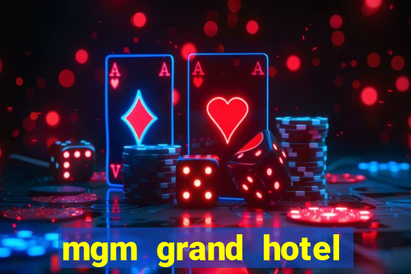 mgm grand hotel and casino address